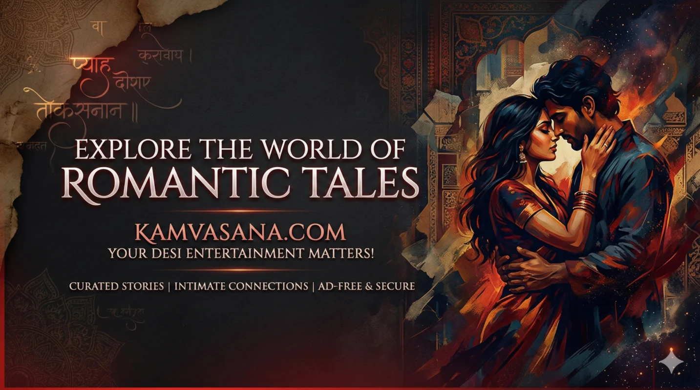 Kamvasana.com Official Banner - Explore the World of Romantic Tales and Desi Kahani